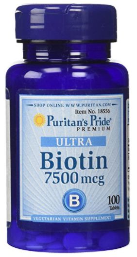 Biotina ULTRA 7.500mcg | 100 Cápsulas - Puritan