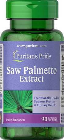 Saw Palmetto Extract | 90 Softgels - Puritan's Pride