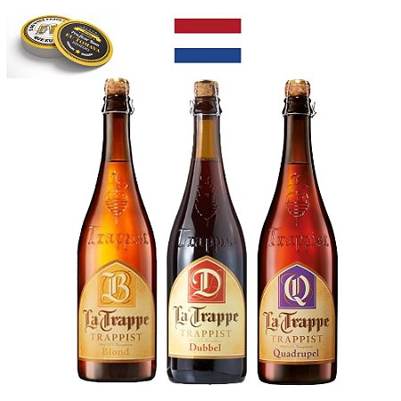 La Trappe Rolhadas 3 estilos 750ml