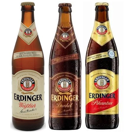 Kit Alemão Erdinger 500ml