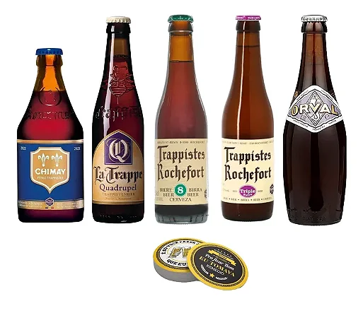 Kit Cervejas Trapistas Igreja Católica