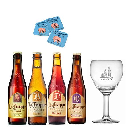 Kit La Trappe Degustação Cervejas Holandesas