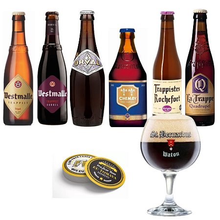Combo Trapista com Taça Trapista St Bernardus