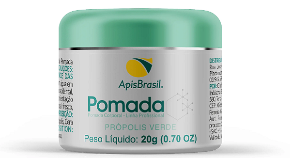 Pomada de Própolis Verde