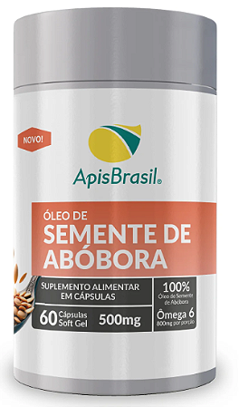 Óleo de Semente de Abóbora 500mg - Capsulas