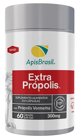 Extrato de Própolis Vermelha em Cápsulas