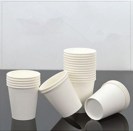Copo de papel 60 ml biodegradável - 50 unidades
