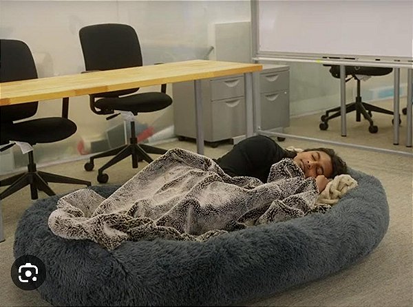 Puff Ninho G De Dormir Grande Área Descanso Sofá Cama Adulto