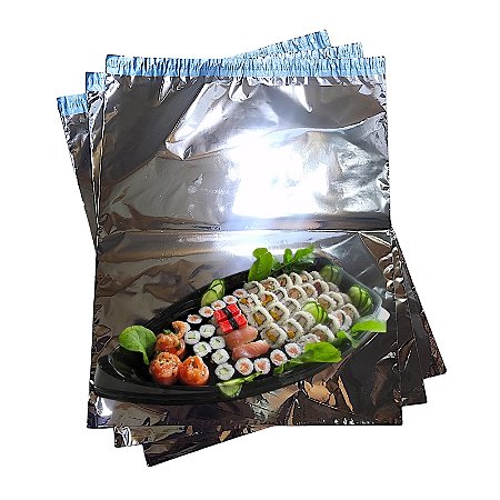 SACO TÉRMICO PARA CONGELADOS, SORVETES, PICOLES, PEIXES, COMIDA JAPONESA, VACINAS, GELINHO GOURMET - 1000 UNIDADES