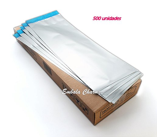 EMBALAGEM PARA ESPETINHO E CREPES SACO LISO TÉRMICO - 500 Unidades
