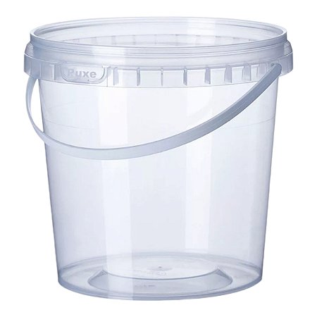 Balde Plastico Atoxico Com Lacre Para Alimentos E Outros 2,2 litros -10 unidades