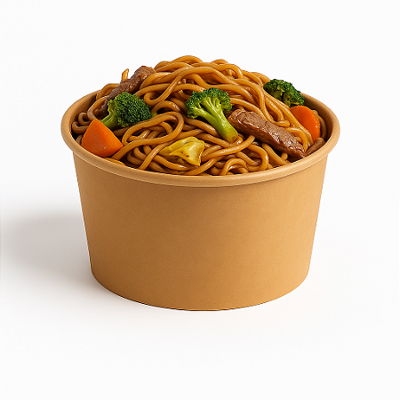 Pote Bowl Kraft 720ml C/ Tampa 50un Cereal Sopa Sorvete