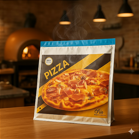 250 Sacos Térmicos Para Pizza 44x44cm Gourmet - Mantém Quent