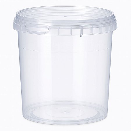 Pote Plástico Redondo com Lacre 220ml – Kit 500 Unidades