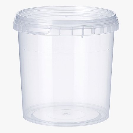 Pote Plástico Redondo com Lacre 220ml – Kit 200 Unidades