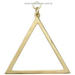 Jóia Mestre de Cerimônias - (Triângulo) - Dourada ou Prateada