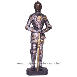 Guerreiro Medieval com Espada - 31cm