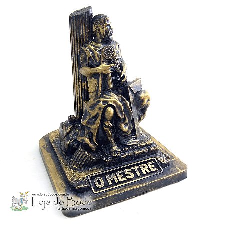 O Mestre - Estatueta Mestre Maçom