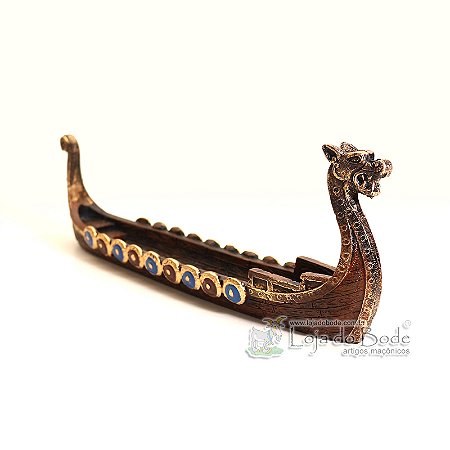 INCENSÁRIO CANOA VIKING - DRAGÃO