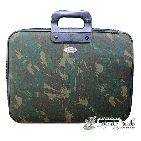 Pasta Executiva Camuflada - Com Alça De Ombro