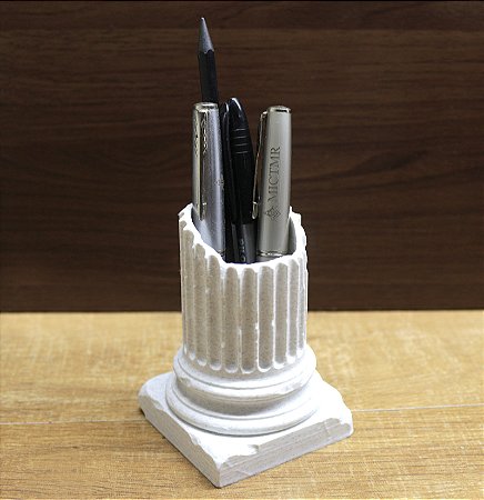 Porta-Canetas Coluna Clássica