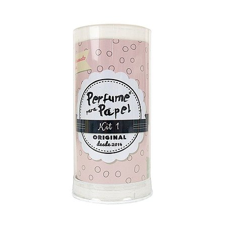 Kit 1 Perfume para Papel Eva Feltro Tecido 5 Aromas 15ml