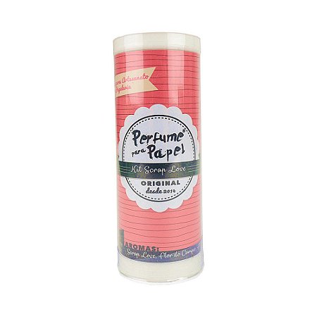 Kit Scrap Love Perfume para Papel com 3 aromas 15 ml cada