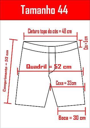 Bermuda tamanho 44 Clearance