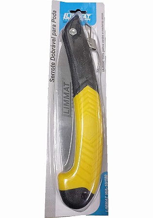 Serrote Dobrável Retrátil para Poda Cortes de Galhos Madeiras Multiuso Limmat WA-10/180
