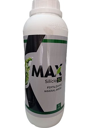Max Silício Sc 1 Litro Via Foliar Flores Frutas Hortaliças