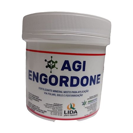 Agi Engordone 100 gramas Biofertilizante natural mobilizar os nutrientes das folhas, caule e raiz até ao fruto