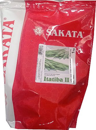 Sementes Feijão-vagem Itatiba II Pacote 1kg Sakata