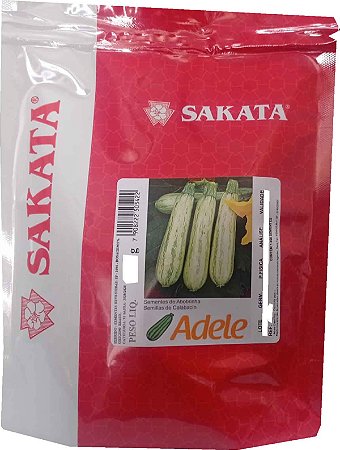 Semente De Abóbrinha Adele Hibrida Sakata 1000 Sementes