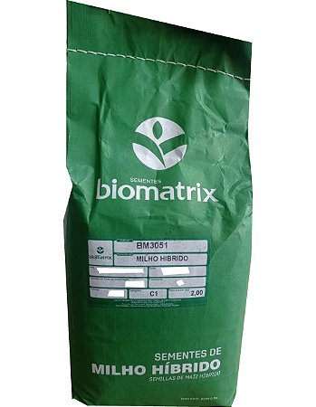 Semente De Milho Bm3051 Milho Verde 2 kgs - Biomatrix