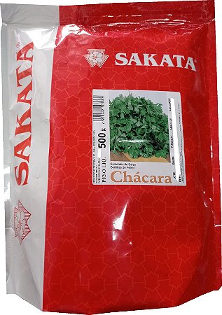 Semente De Salsa Chácara Sakata Embalagem Com 500 Gramas