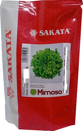 Sementes De Alface Mimosa Com 7.500 Sementes Sakata