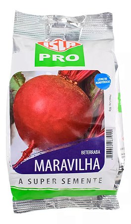 Semente Beterraba Maravilha Isla - Pacote Com 50 Gramas