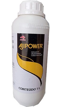 Ajipower 1 LIitro Fertilizante Via Foliar Organomineral com Fósforo e Nitrogênio
