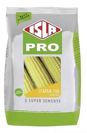 Semente Milho Verde Hibrido Itapua 700 Pct 1 Kg Isla
