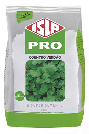 Sementes Coentro Verdão Pacote C/ 100 GRS Isla