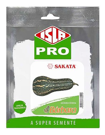 Abóbora Bárbara Híbrida 100 Sementes Islapro/ Sakata