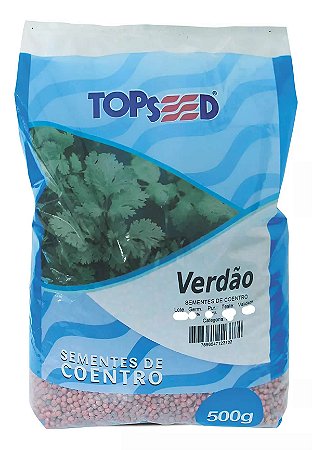 Sementes De Coentro Verdão Pacote 500 Gramas Topseed