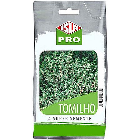 Semente Tomilho Timo Pacote 50 Gramas Isla Sementes