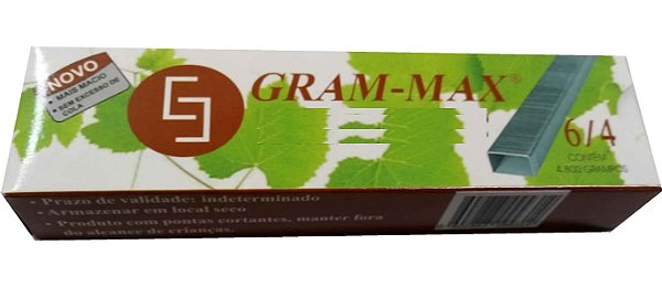 Grampos 6/4b Para Alceadores Caixa De 4.800 Un ( 10 Caixas)