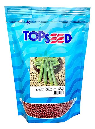 Sementes Quiabo Santa Cruz 47 Pacote 500 GRAMAS