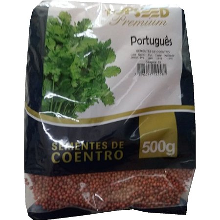 Sementes De Coentro Português Importado 500 Gramas Topseed