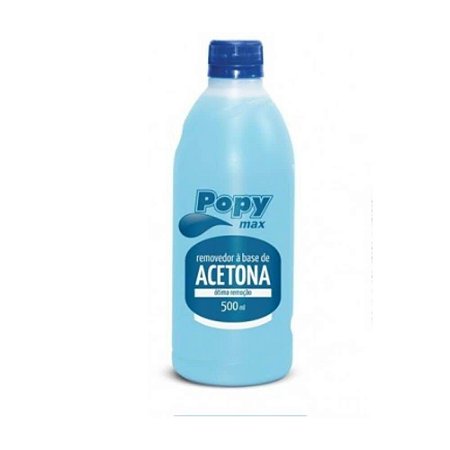 Removedor a Base de Acetona Popy Max 500ml - Farmax