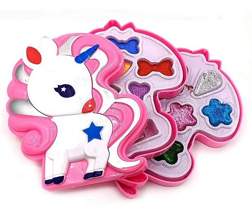 Kit Maquiagem Infantil Menina Unicórnio