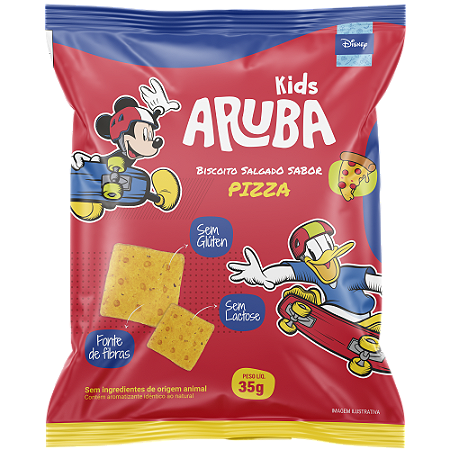 Aruba Kids Salgadinho Pizza - 35gr
