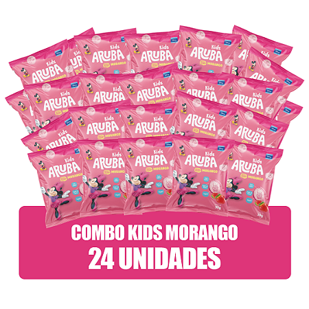 COMBO KIDS MORANGO - 24 POR 20
